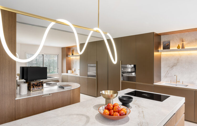 Cuisiniste à Annecy, Cuisine italienne design par Nuances Création Annecy